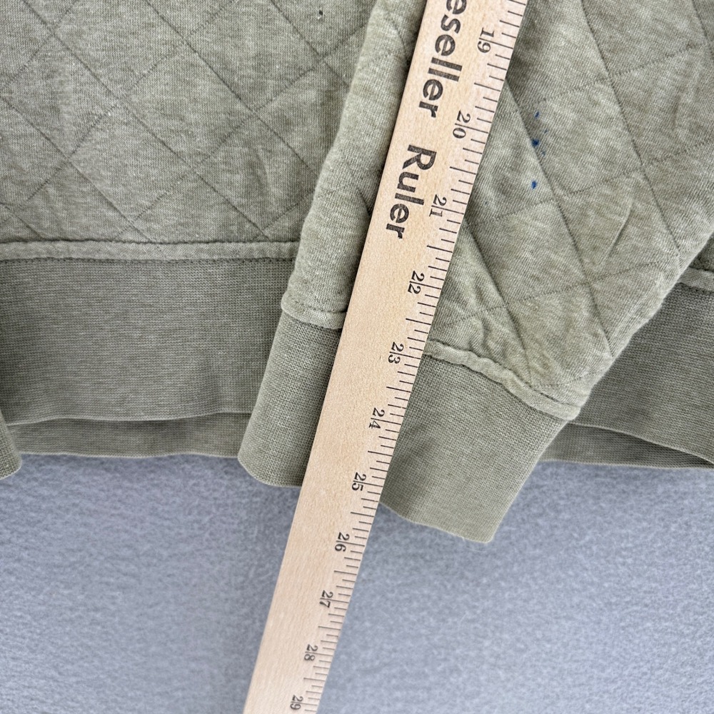 Patagonia Organic Cotton Quilt Snap-T Pullover Sweatshirt SZ L Grunge Gorpcore - Picture 7 of 12
